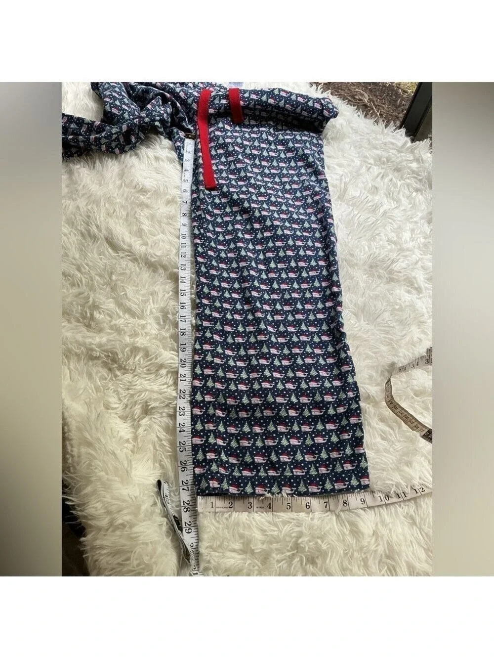 Vineyard Vines Women's Christmas Pajama Pants Snowflake Tree Print Size M